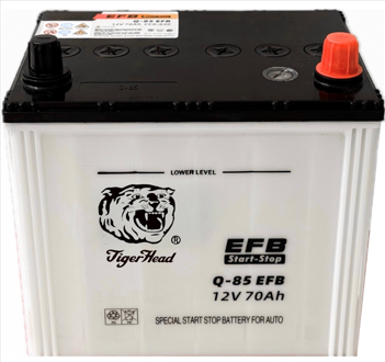 بطاريات بدء وإيقاف Tiger Head Q-85 EFB