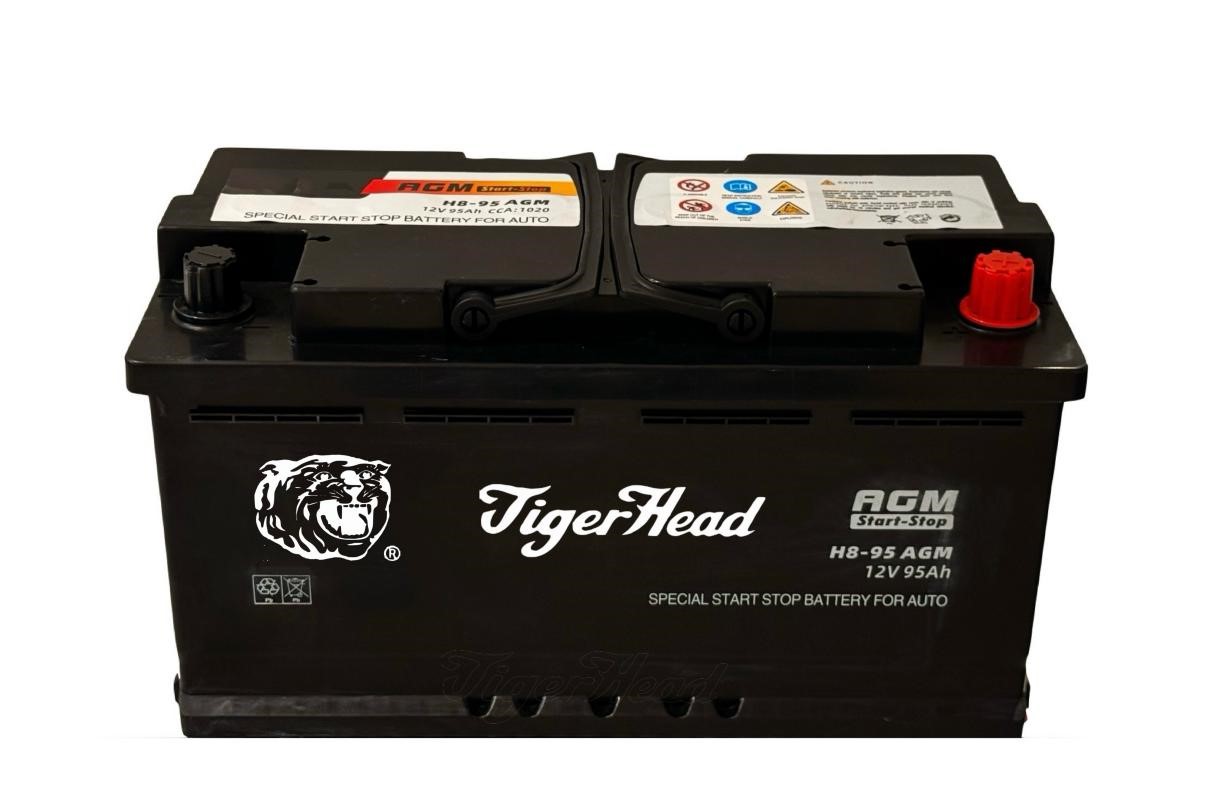 بطاريات Tiger Head H8-95 AGM Start-Stop