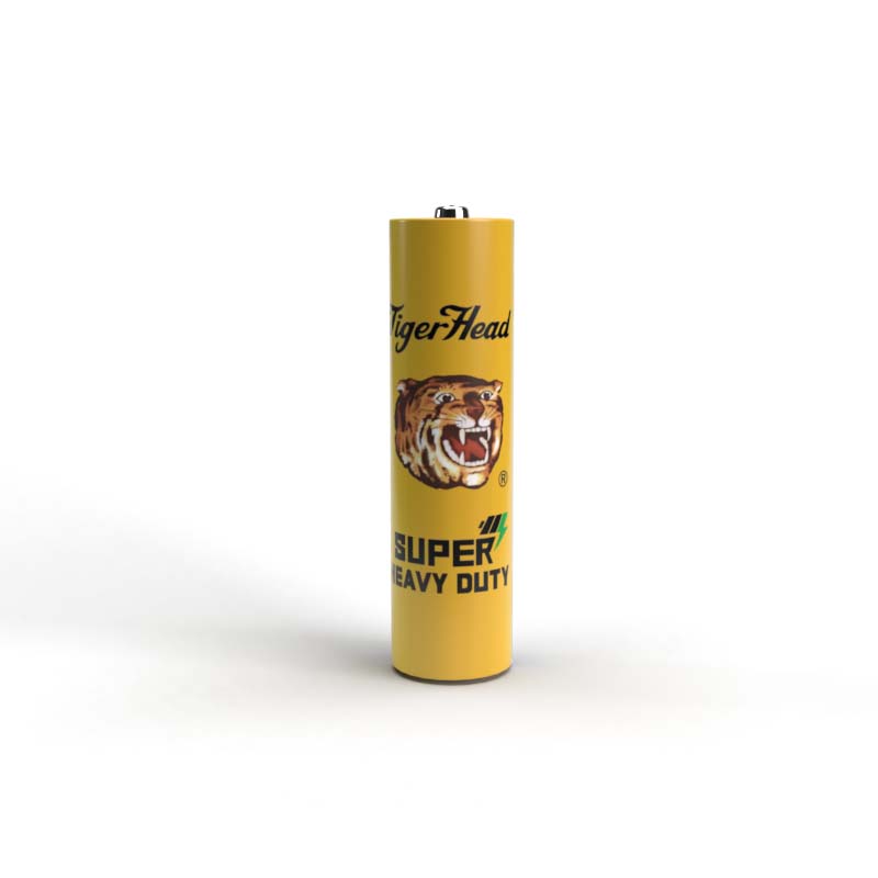 بطارية Tiger Head المصنوعة من الكربون والزنك فائقة التحمل مقاس AA R6p