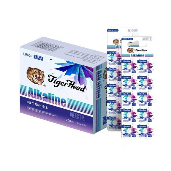 بطاريات خلايا الأزرار طويلة العمر من Tiger Head Battery